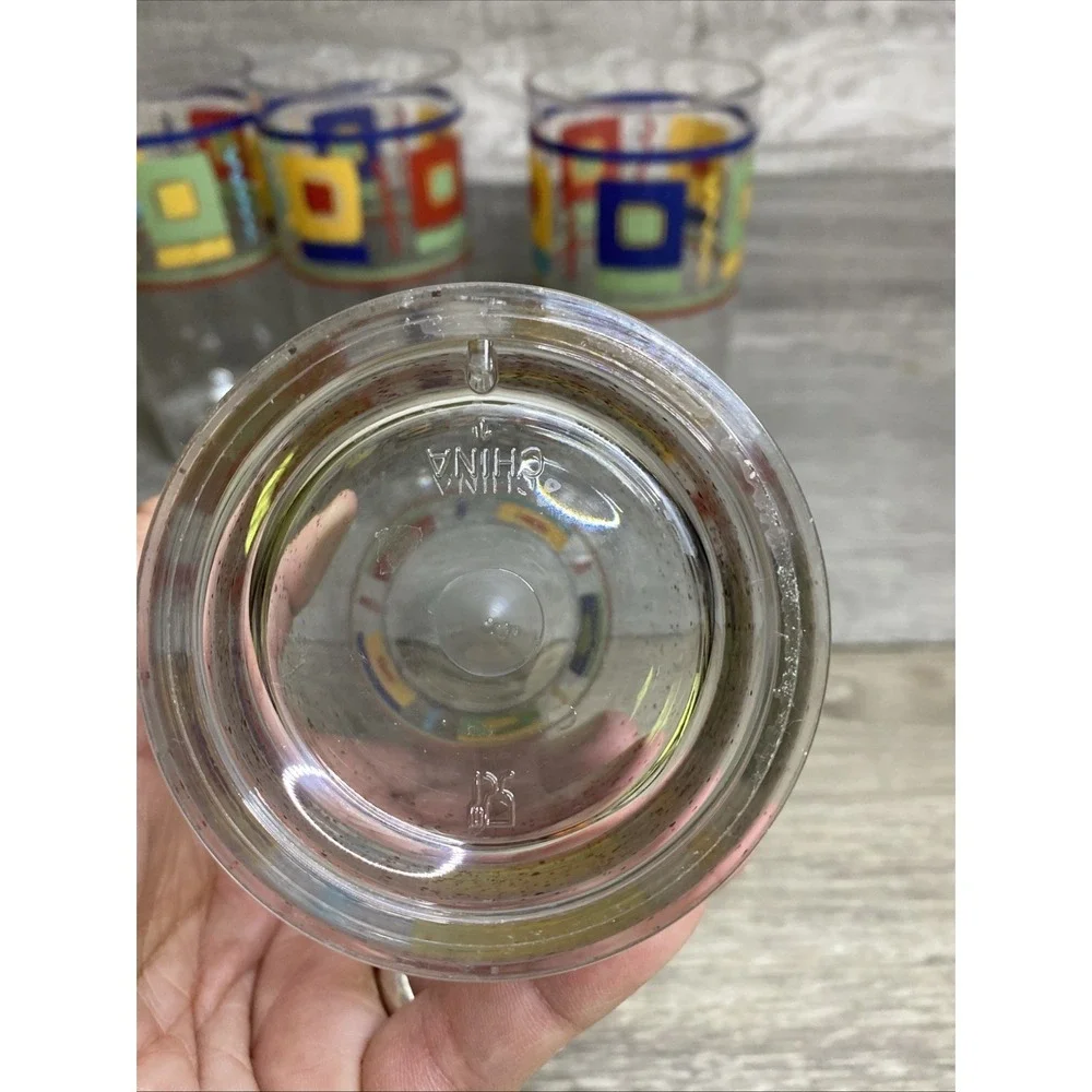 Set of 4 Pfaltzgraff‎ SEDONA PLASTIC Tumblers 16 oz  6 1/4